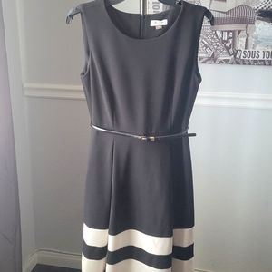 Calvin Klein one piece 👗 Black & White size 4